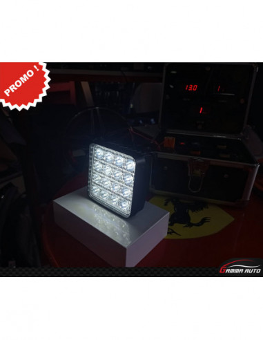 Projecteur Led carre 16 smd 48w