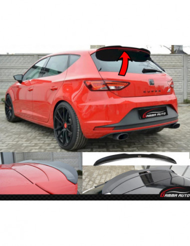 Seat leon 2012 rajout de spoiler cupra cap