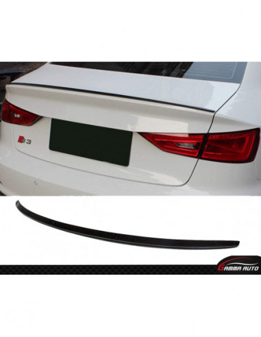 Spoiler Audi A3 sedan gloss black
