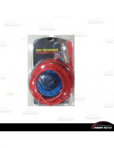 Cablage rca et alimentation pour boomer Lampa