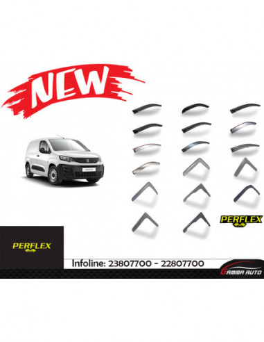 Deflecteur d'air perflex 2 pieces partner b9