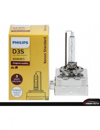 Lampe xenon d3s philips