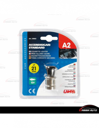 Prise allume cigare standart 21mm 39063 Lampa