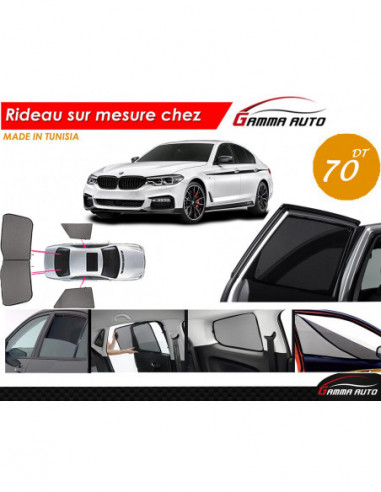 BMW g30 rideau voiture sur mesure made in tunisia kit arriere