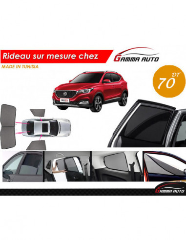 MG ZS rideau voiture sur mesure made in tunisia kit arriere