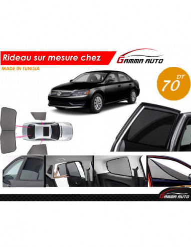 Volkswagen Passat b7 rideau voiture sur mesure made in tunisia kit arriere
