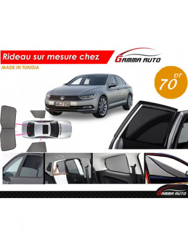 Volkswagen Passat b8 rideau voiture sur mesure made in tunisia kit arriere