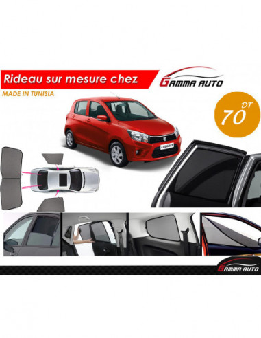 Suzuki celeRio rideau voiture sur mesure made in tunisia kit arriere
