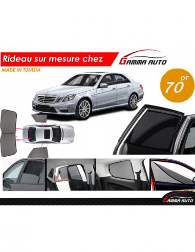 Mercedes w212 rideau voiture sur mesure made in tunisia kit arriere