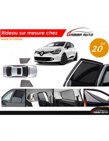 Renault clio 4 rideau voiture sur mesure made in tunisia kit avant