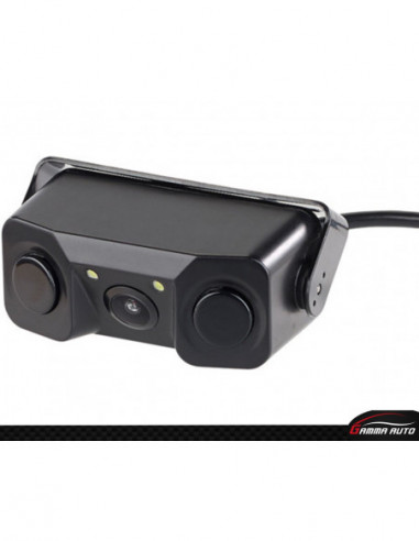 Camera de recul + radar 2 capteurs u.s