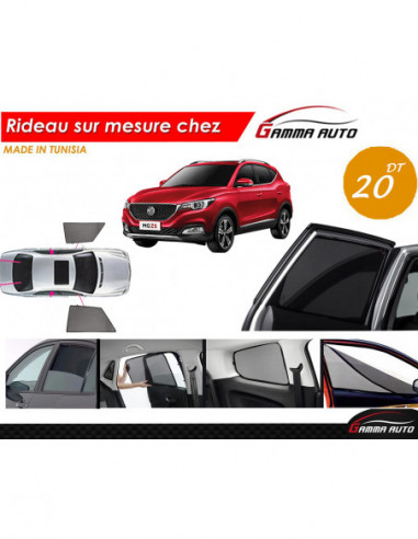 MG ZS rideau voiture sur mesure made in tunisia kit avant