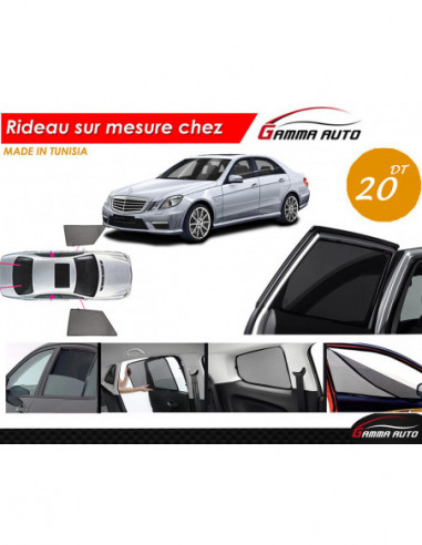 Mercedes w212 rideau voiture sur mesure made in tunisia kit avant