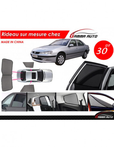 Peugeot 406 rideau voiture sur mesure made in china kit arriere
