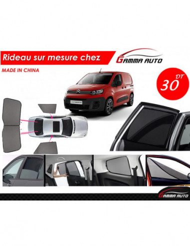 Citroen berlingo rideau voiture sur mesure made in china kit arriere