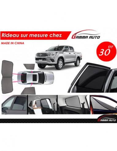 Toyota hilux vigo rideau voiture sur mesure made in china kit arriere
