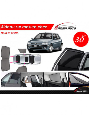 Peugeot 106 rideau voiture sur mesure made in china kit arriere