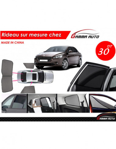 Peugeot 301 rideau voiture sur mesure made in china kit arriere