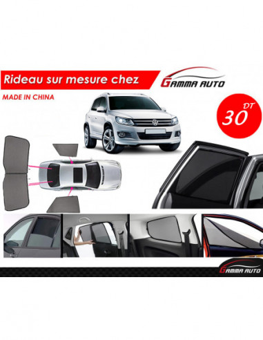 Volkswagen tiguan rideau voiture sur mesure made in china kit arriere