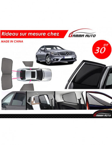 Mercedes w205 rideau voiture sur mesure made in china kit arriere
