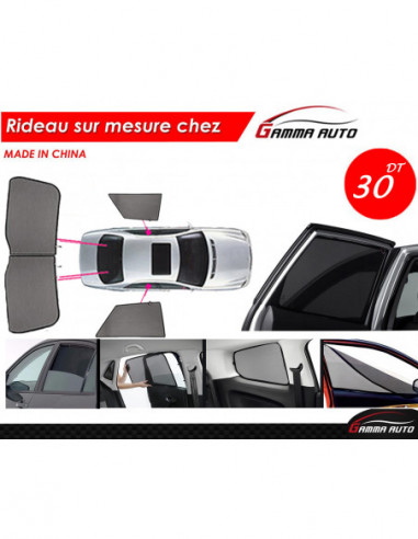 Sur commande rideau voiture sur mesure made in china kit arriere