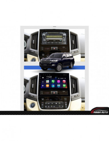 Poste Android toyota land land cruiser 200 2016+