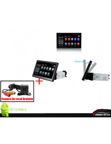 Poste Android 10.1' mono din 360aÂ°