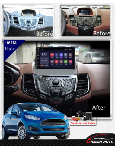 Poste Android Ford fiesta 2008 2017