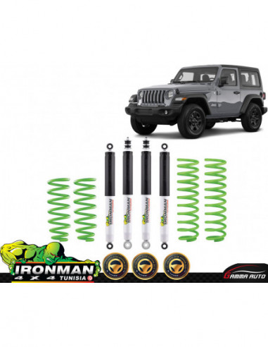 Kit suspension nitro gas wrangler jk 2006+ performance load (2 porte)