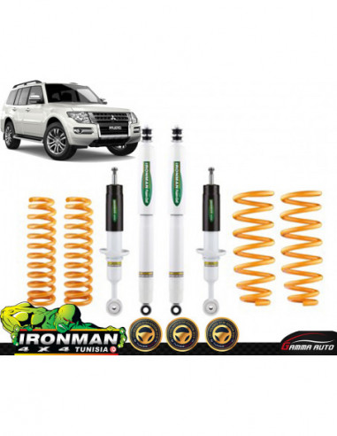 Kit suspension performance avec amortisseurs a gaz pajero montero 2000+