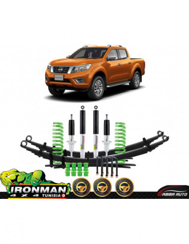 Kit suspension navara np300 2014+ performance avec amortisseurs a gaz