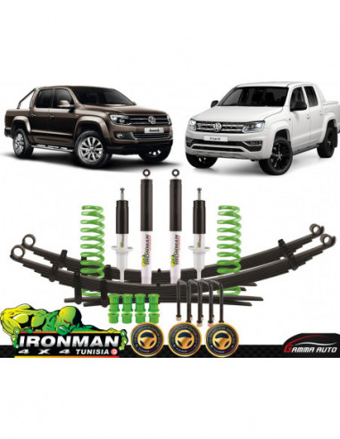 Kit suspension performance avec amortisseurs a gaz amarok 2010+