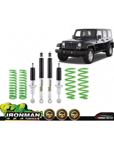 Kit suspension nitro gas wrangler jk 2006+ performance load (4 porte)