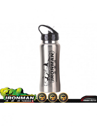 Bouteille d'eau Ironman 4x4 (acier inoxydable)