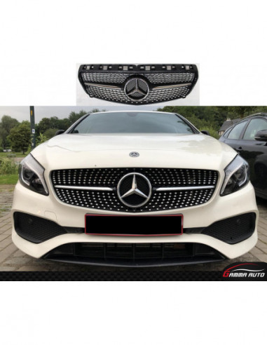 Calandre Mercedes classe a w176 diamant black
