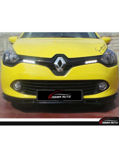Front lip clio 4 gloss black