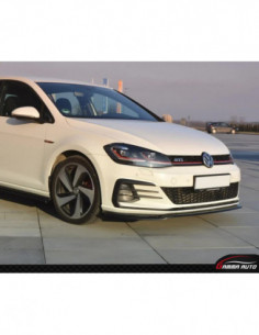 Front lip Volkswagen Golf 7.5 GTI gloss black