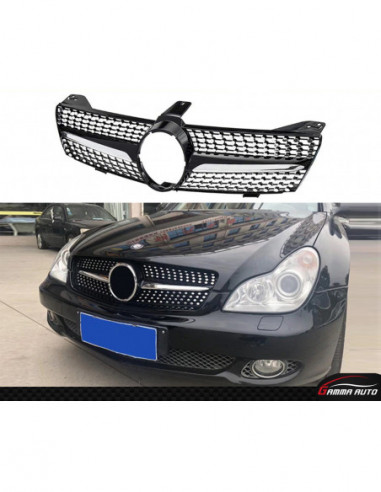 Calandre Mercedes diamant benz cls w219 09 11 silver