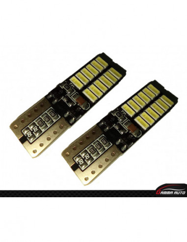 Led veilleuse 24 smd can bus