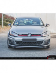 Front lip Volkswagen Golf 7 GTI phase 1 gloss black