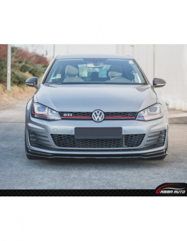 Front lip Volkswagen Golf 7 GTI phase 1 gloss black