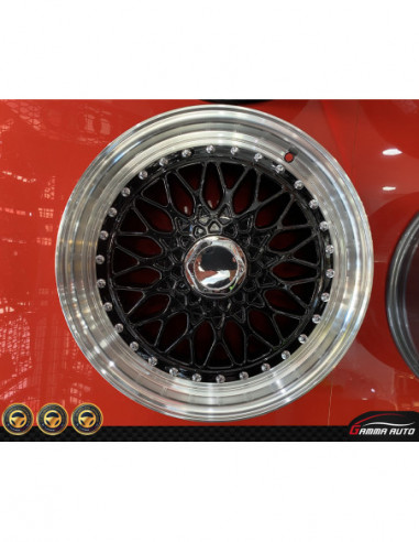 4 Jantes Alu 17 pouces 5x120 5x114.3 bbs