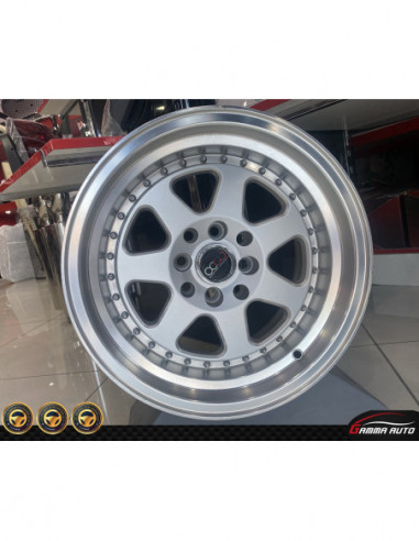 4 Jantes Alu 15 pouces 4x100 4x114.3 bbs