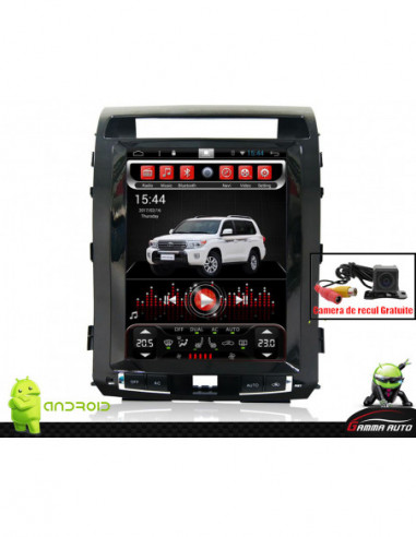 Poste Android tesla land cruiser 200 2009 2015
