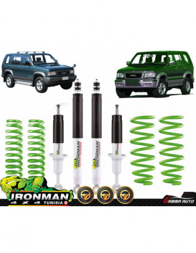 Kit de suspension performance avec amortisseurs a gaz pour holden isuzu jackaroo bighorn Opel monterey 1992+
