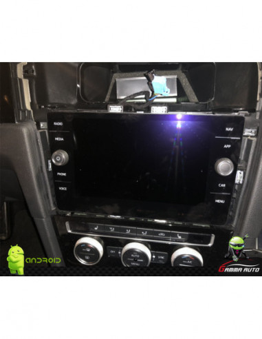 Poste android Golf 7 Avec bouton