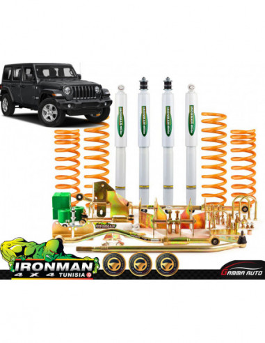 KIT DE SUSPENSION PERFORMANCE AVEC AMORTISSEURS Ã GAZ POUR JEEP WRANGLER JK 2006+