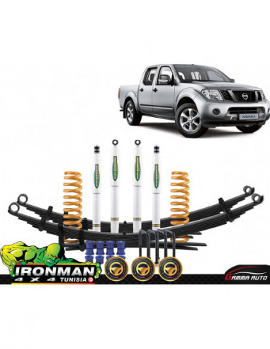 KIT DE SUSPENSION NAVARA D40 PERFORMANCE AVEC AMORTISSEURS Ã GAZ