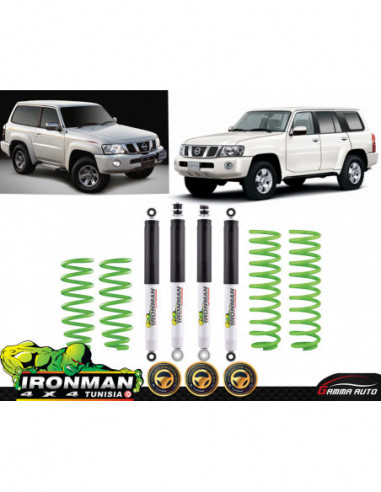KIT DE SUSPENSION PATROL Y61 PERFORMANCE AVEC AMORTISSEURS Ã GAZ