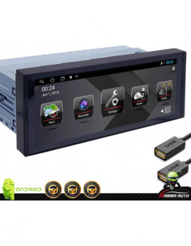 Poste android 1 din 6.9pouces